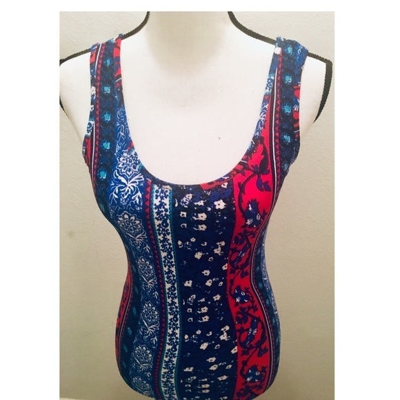 Rue21 Red White and Blue Tank Top NWOT - Picture 2 of 7
